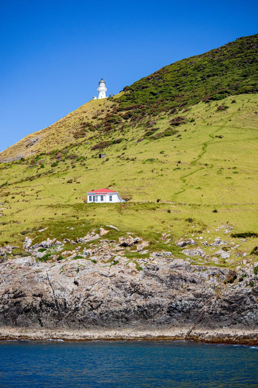 Cape Brett Lighthouse with house - PCK Photography