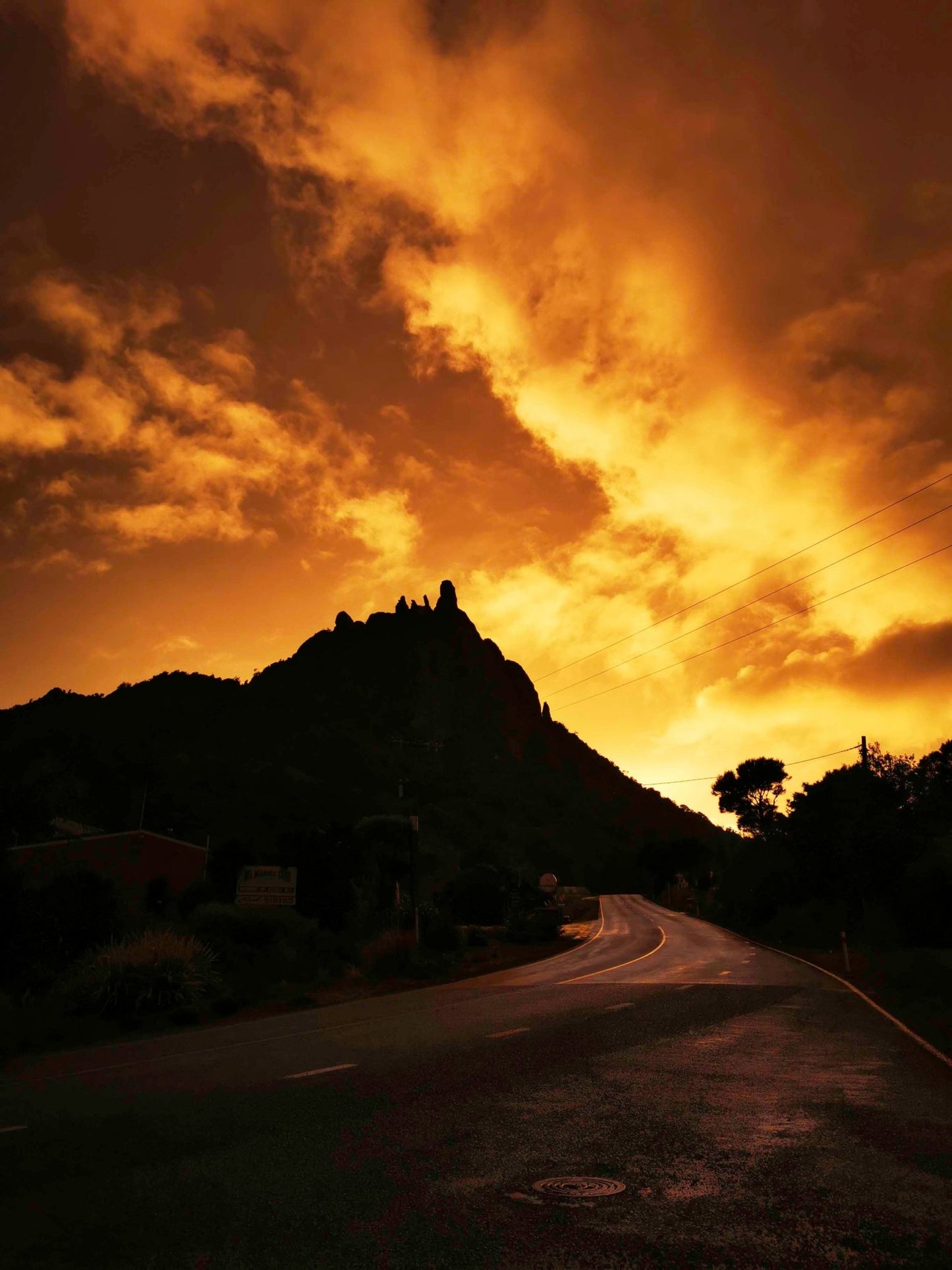 Golden Mt Manaia Portrait - PCK Photography