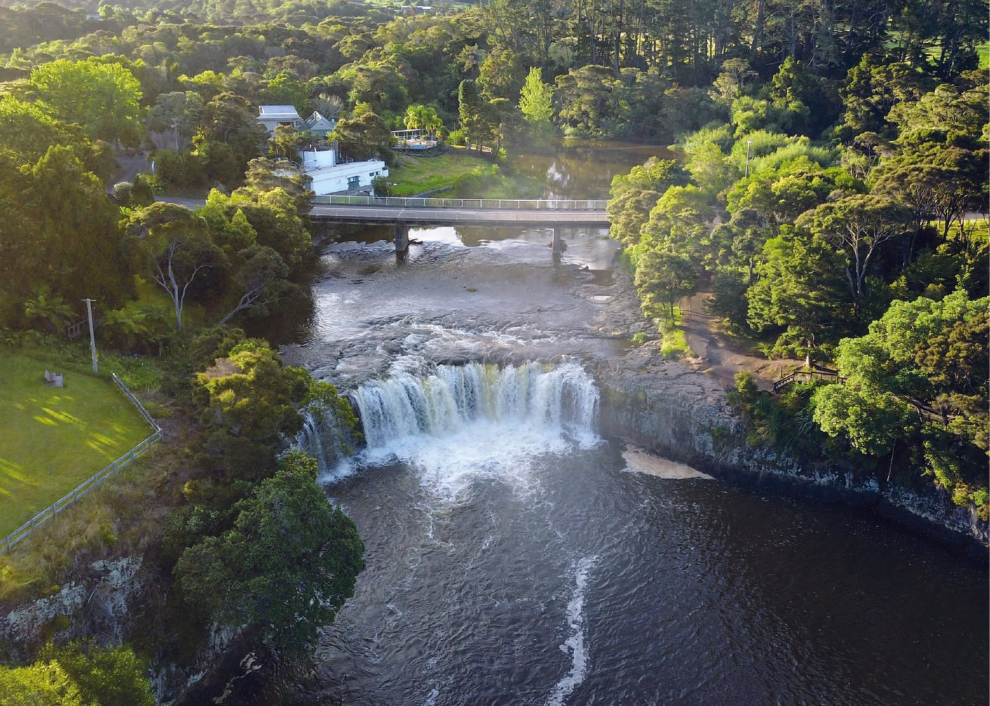 Haruru Falls Bridge - PCK Photography