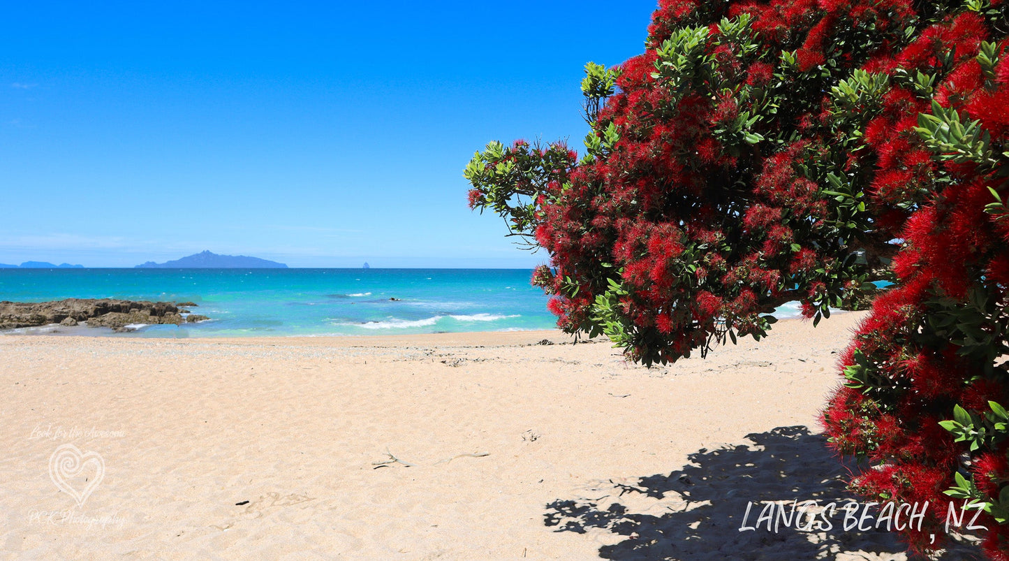 Langs Beach 1 Fabric Art - PCK Photography