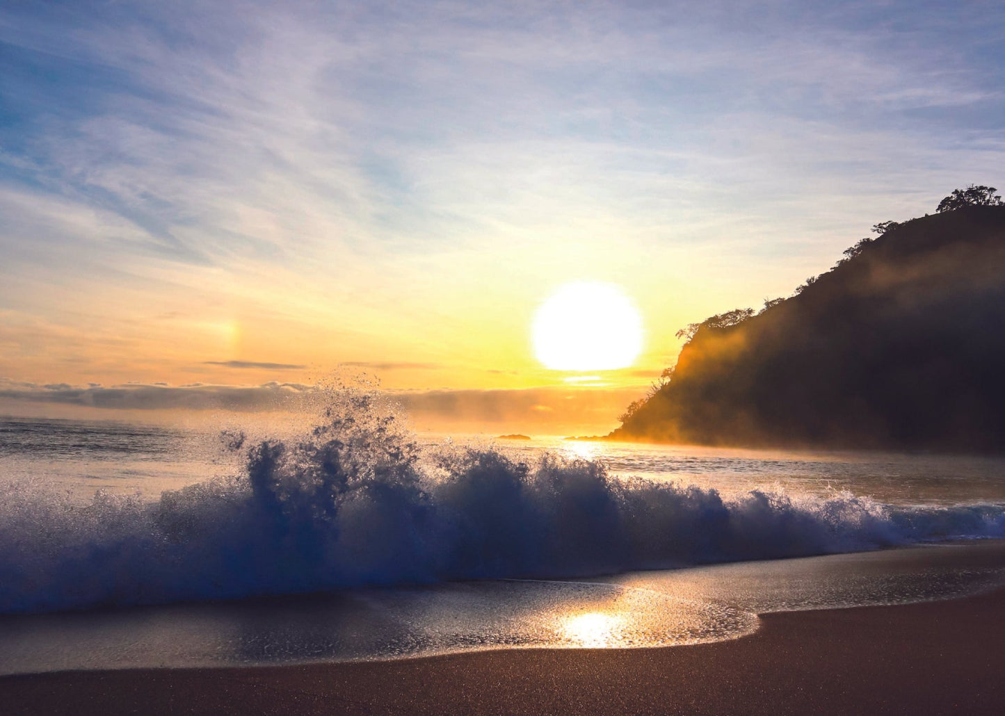 Pataua North morning splash - PCK Photography