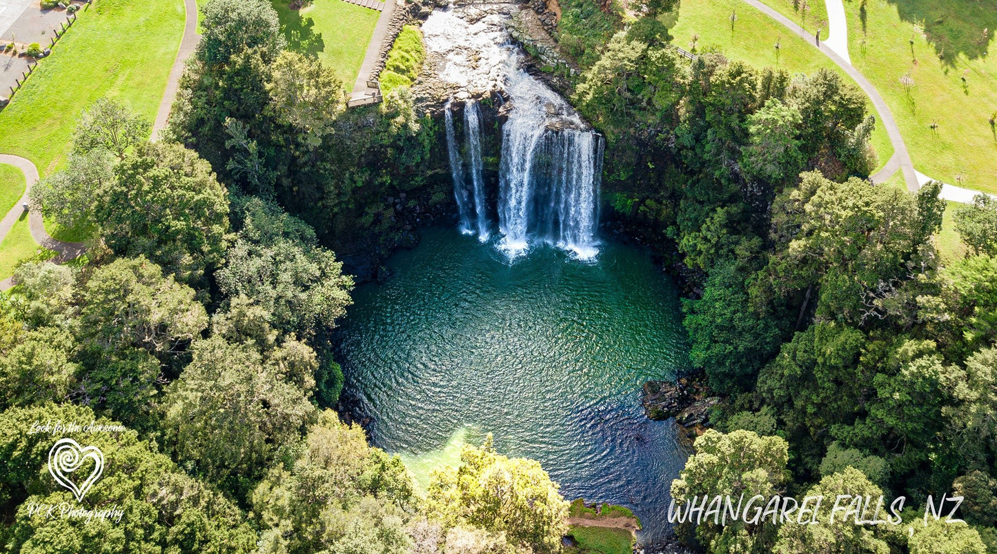 Whangarei Falls 2 Fabric Art - PCK Photography