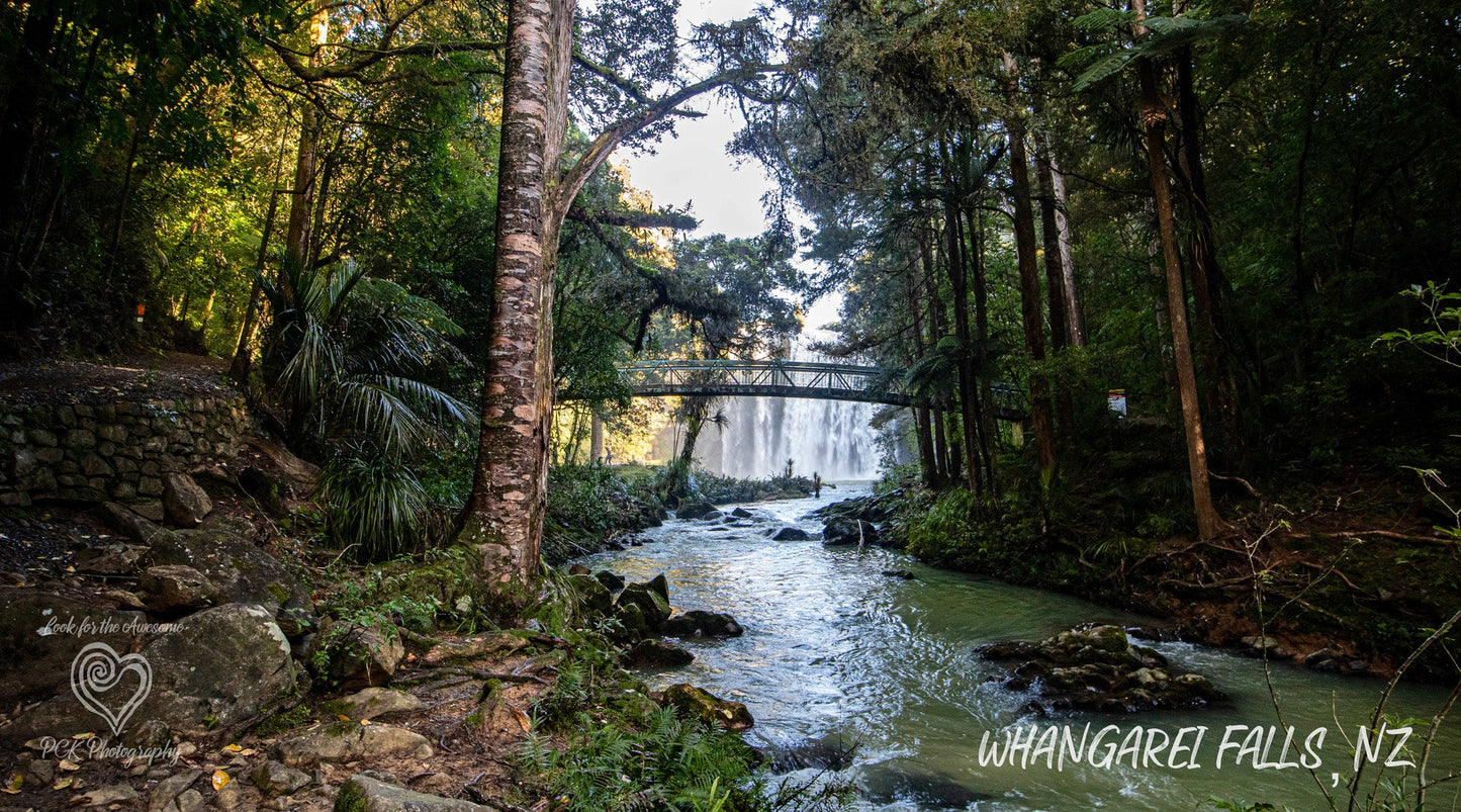 Whangarei Falls Fabric Art - PCK Photography