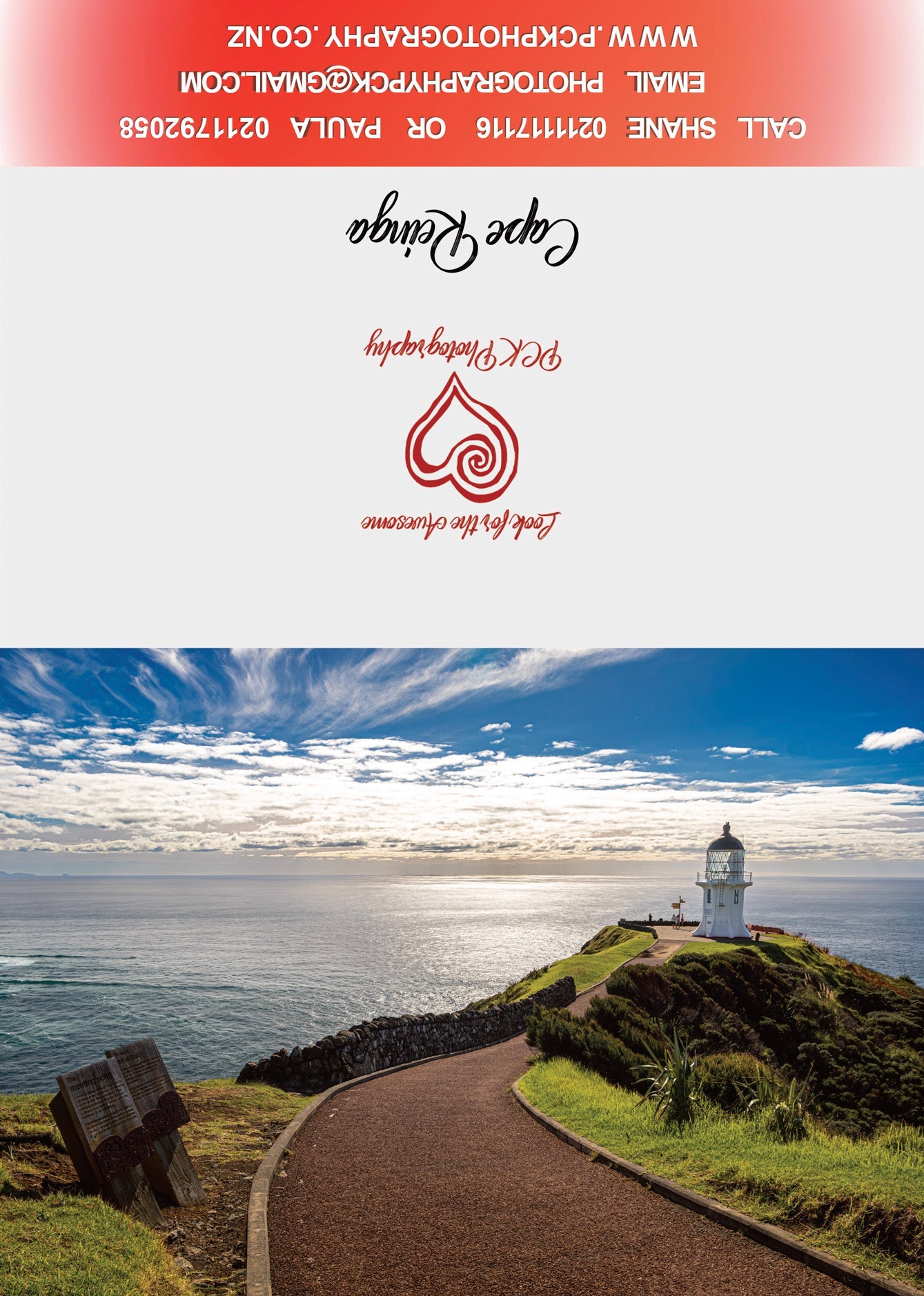 Cape Reinga Plaques Greeting Card - PCK Photography