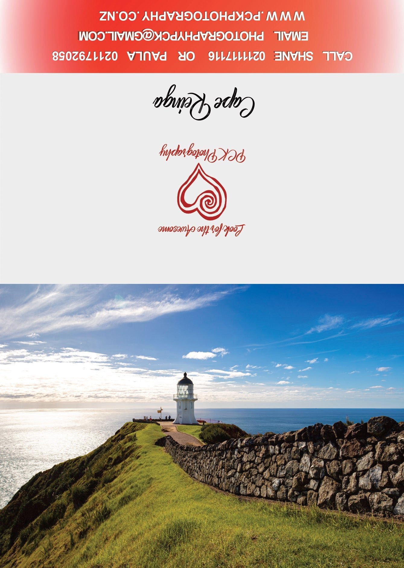 Cape Reinga Wall Greeting Card - PCK Photography