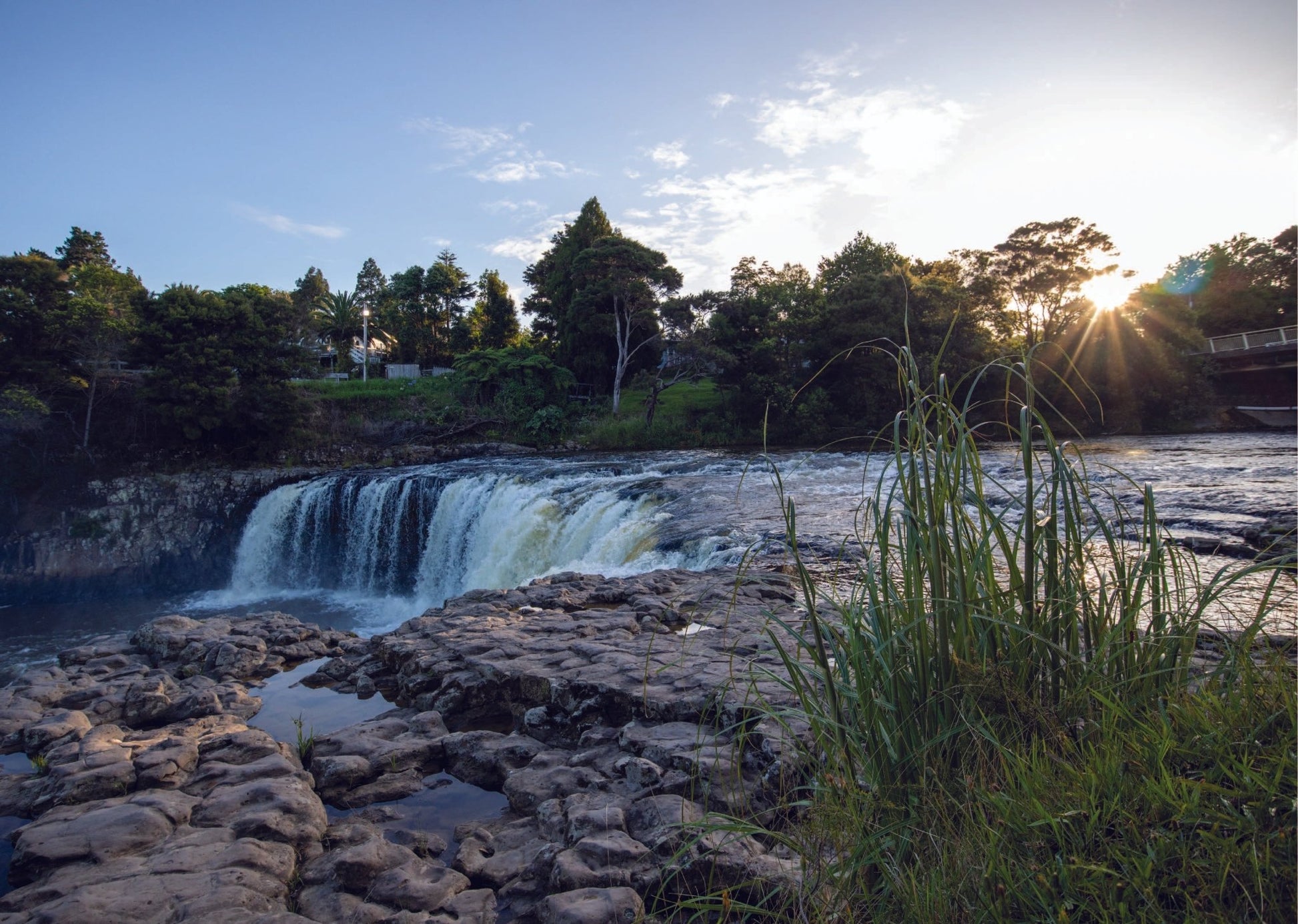 Haruru Falls Low shot - PCK Photography