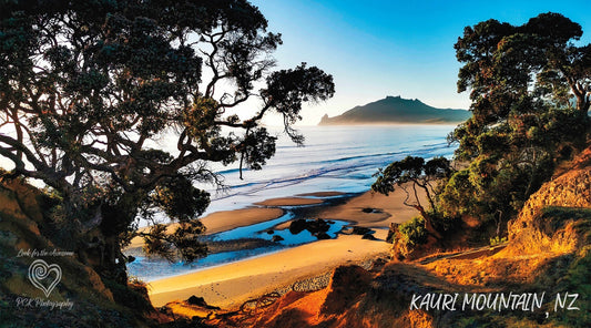 Kauri Mountain Fabric Art - PCK Photography