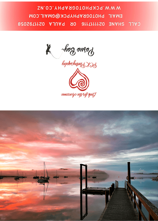 Parua Bay Greeting Card - PCK Photography