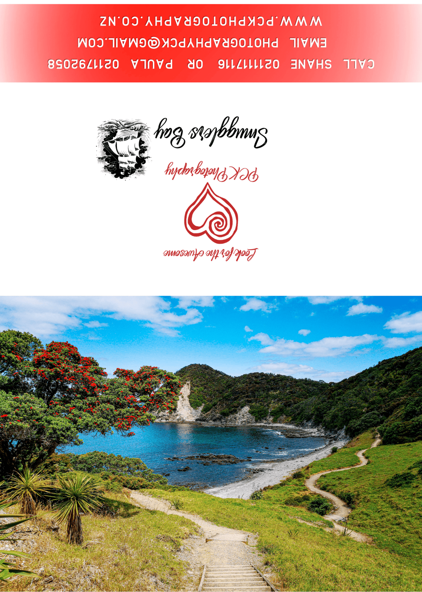 Smuggler's Bay Greeting Card - PCK Photography