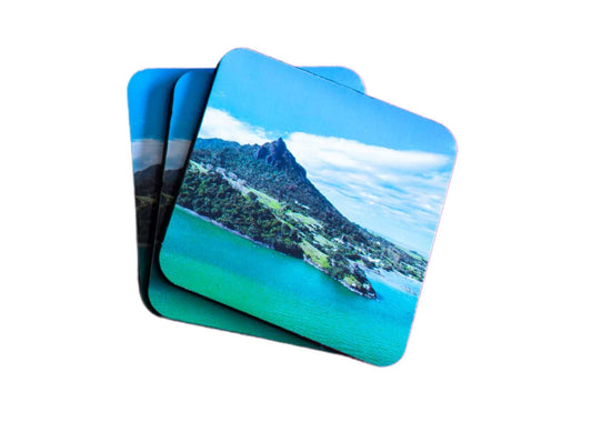 Square Coaster - Mt Manaia Drone - PCK Photography
