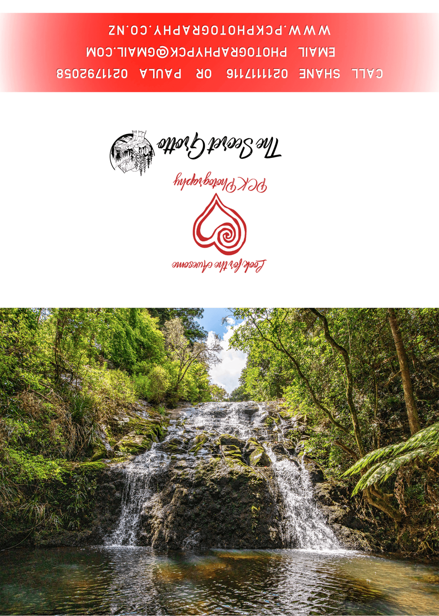 The Secret Grotto Greeting Card - PCK Photography
