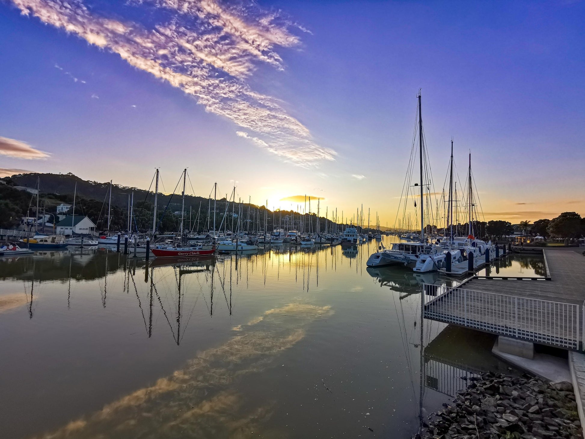 Whangarei Harbour Purple Sky - PCK Photography